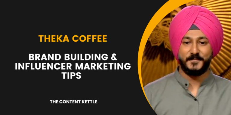 brand building and influencer marketing tips from theka coffee