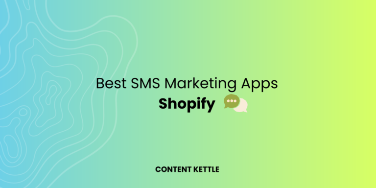 best shopify sms marketing apps