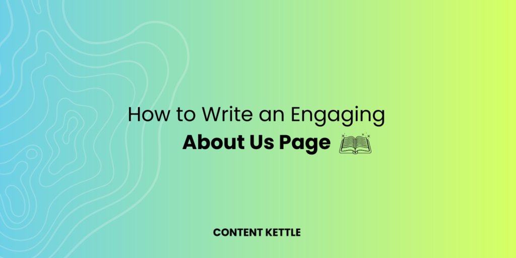 how to write an engaging ecommerce about us page